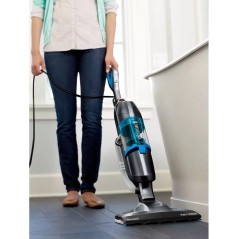 BISSELL Vac & Steam 1977N - Efficient Steam Vacuum Cleaner, 0.95L, Blue/Titanium - Transform Your Cleaning!
